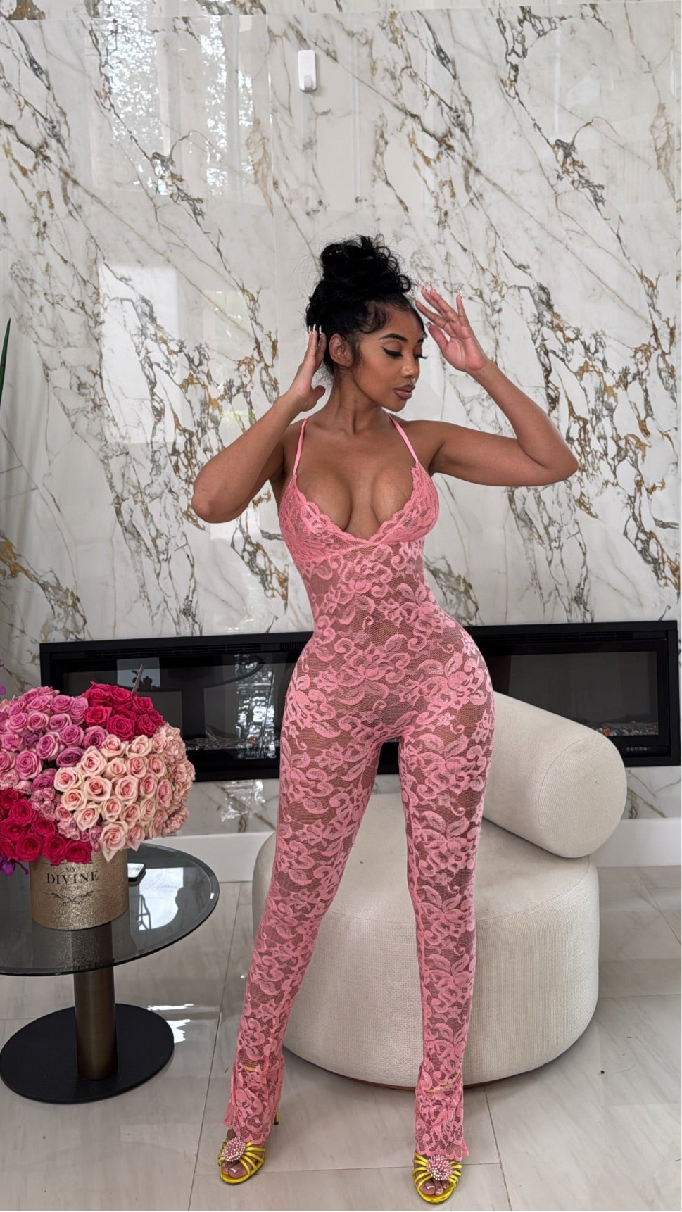 Lace Backout Jumpsuit