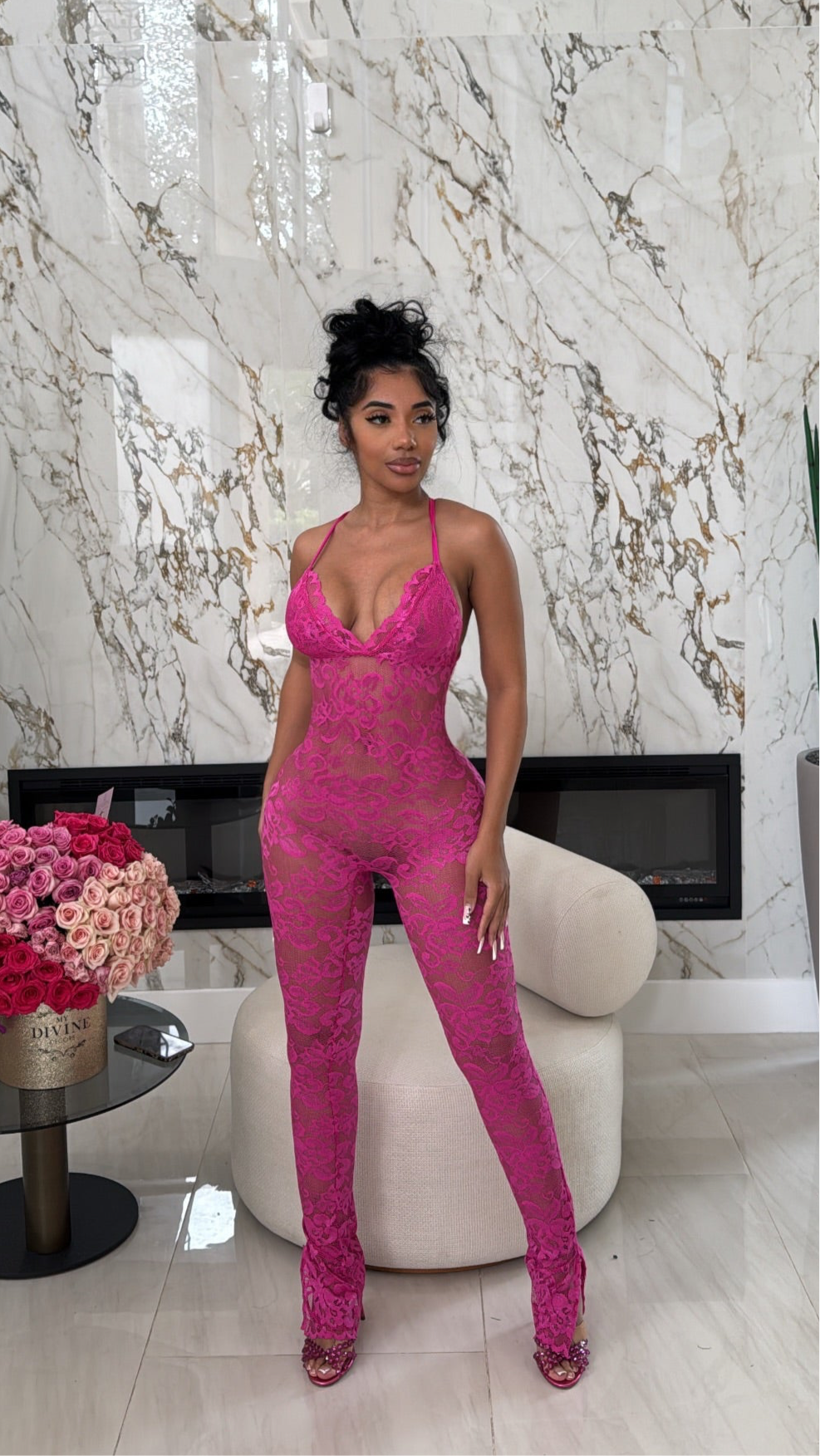 Lace Backout Jumpsuit