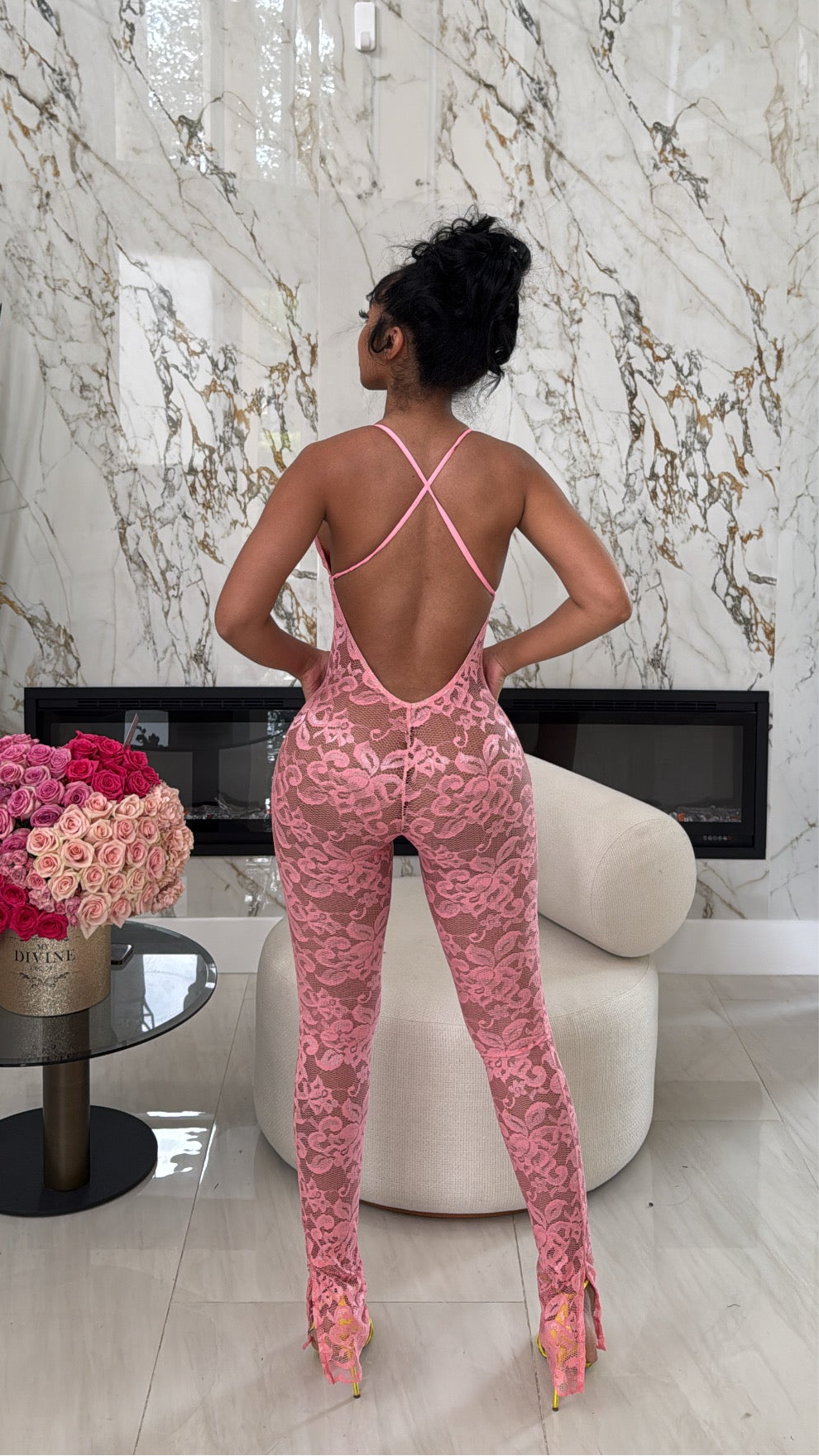 Lace Backout Jumpsuit