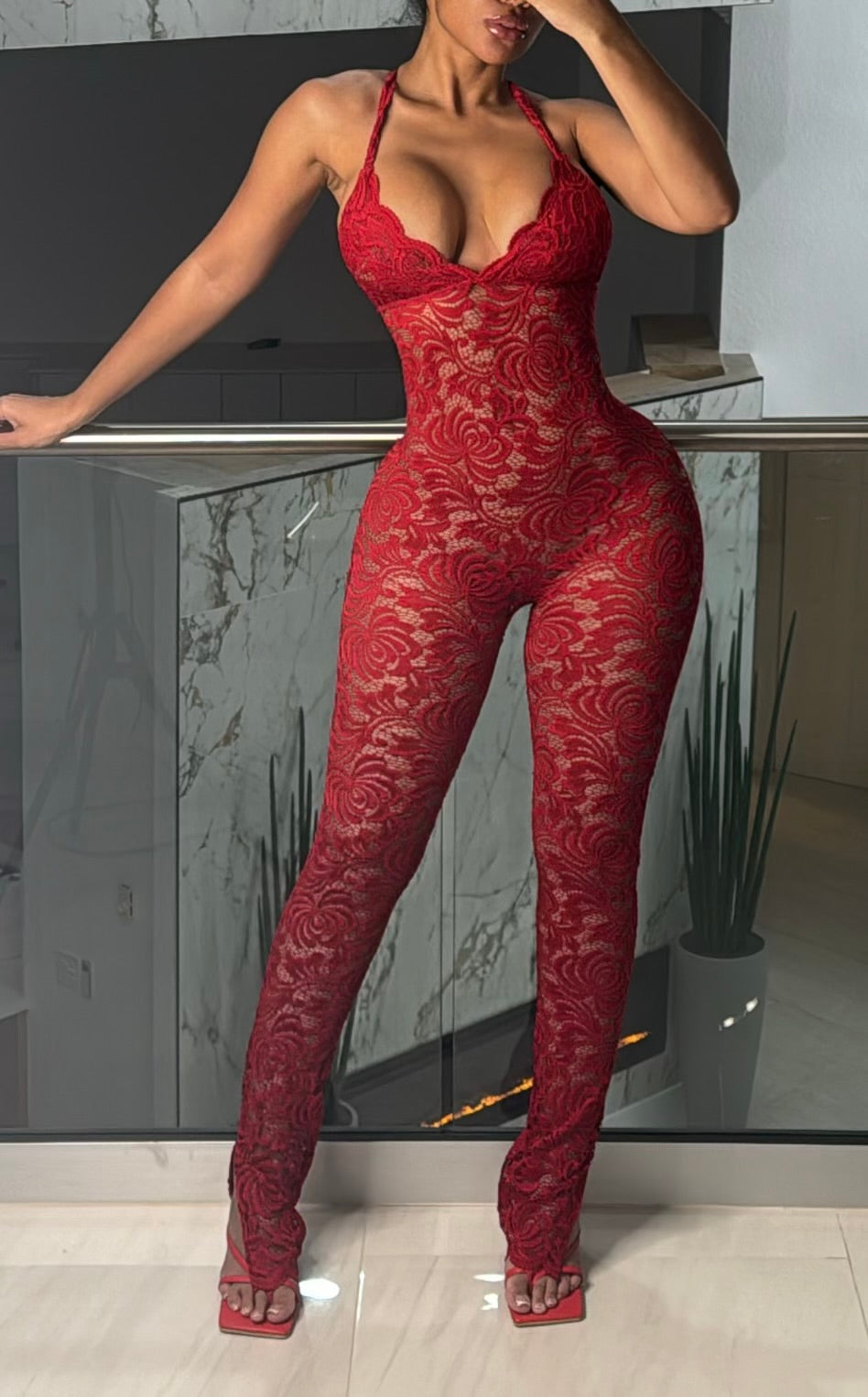 Faena Lace Jumpsuit